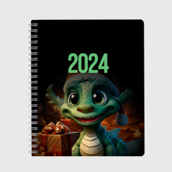 Тетрадь Зеленый   дракон 2024