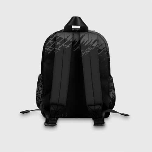 Детский рюкзак 3D Chrysler speed на темном фоне со следами шин - фото 4