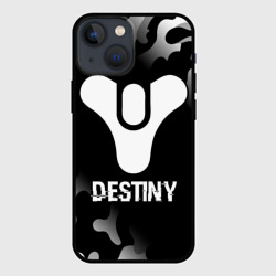 Чехол для iPhone 13 mini Destiny glitch на темном фоне