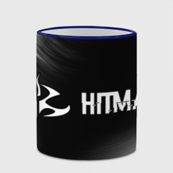 Кружка с полной запечаткой Hitman glitch на темном фоне по-горизонтали - фото 2