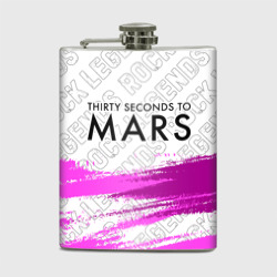 Фляга Thirty Seconds to Mars rock legends посередине