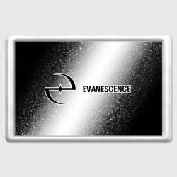 Evanescence glitch на светлом фоне по-горизонтали – Магнит 45*70 с принтом купить