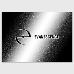 Поздравительная открытка Evanescence glitch на светлом фоне по-горизонтали