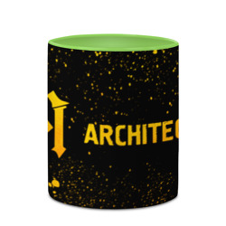 Кружка с полной запечаткой Architects - gold gradient по-горизонтали - фото 2