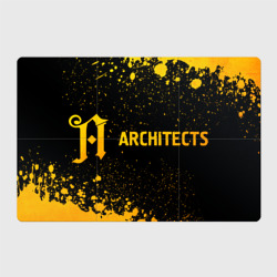 Магнитный плакат 3Х2 Architects - gold gradient по-горизонтали