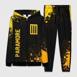 Женский костюм 3D Paramore - gold gradient вертикально