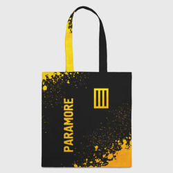 Шоппер 3D Paramore - gold gradient вертикально