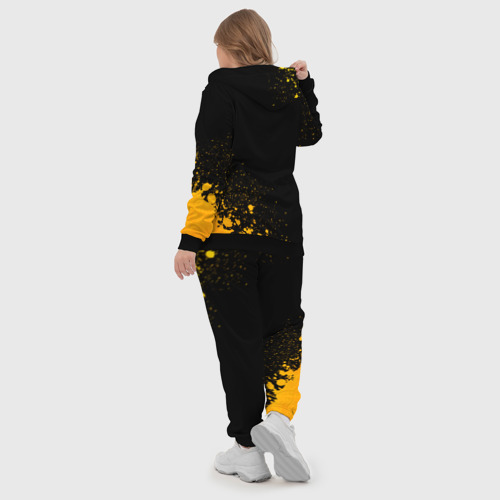 Женский костюм 3D Paramore - gold gradient вертикально, цвет черный - фото 6