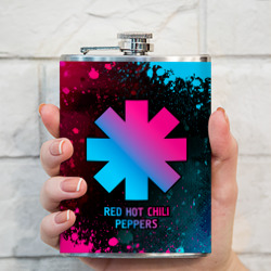 Фляга Red Hot Chili Peppers - neon gradient - фото 2