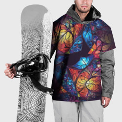 Накидка на куртку 3D Декоративный абстрактный узор