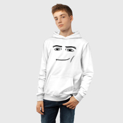 Детская толстовка хлопок Роблокс лицо мем - фото 2