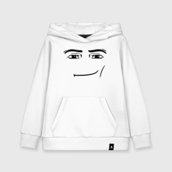 Детская толстовка хлопок Роблокс лицо мем