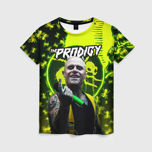 Женская футболка 3D The Prodigy Keith Flint, цвет 3D печать