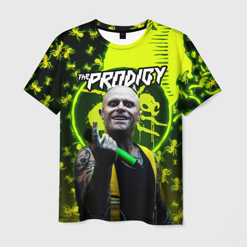 Мужская футболка 3D The Prodigy Keith Flint, цвет 3D печать