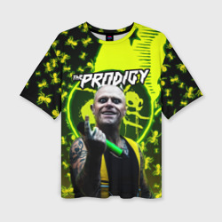 Женская футболка oversize 3D The Prodigy Keith Flint