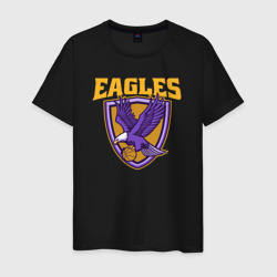 Мужская футболка хлопок Eagles basketball