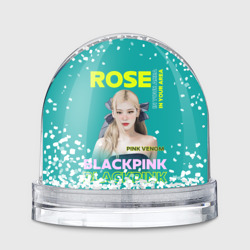 Игрушка Снежный шар Rose - девушка  певица из группы Blackpink