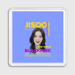 Магнит 55*55 Jisoo - певица из музыкальной группы Blackpink