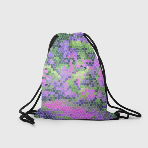 Рюкзак-мешок 3D Разноцветный витраж - фото 2