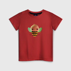Пчёлка вратарь – Детская футболка хлопок с принтом купить со скидкой в -20%