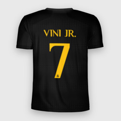 Мужская футболка 3D Slim Винисиус Жуниор Реал Мадрид форма 23-24 третья