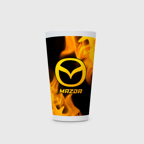 Кружка Латте Mazda - gold gradient - фото 2