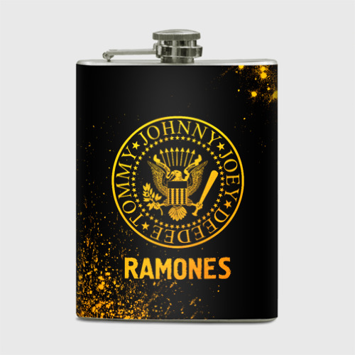 Фляга Ramones - gold gradient