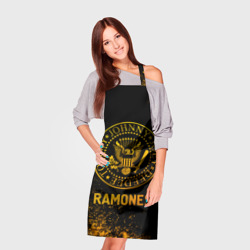 Фартук 3D Ramones - gold gradient - фото 2