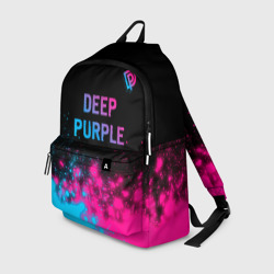 Рюкзак 3D Deep Purple - neon gradient посередине