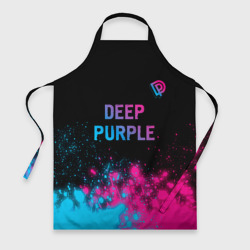 Фартук 3D Deep Purple - neon gradient посередине