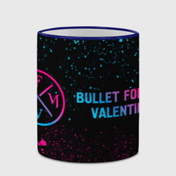 Кружка с полной запечаткой Bullet For My Valentine - neon gradient по-горизонтали - фото 2