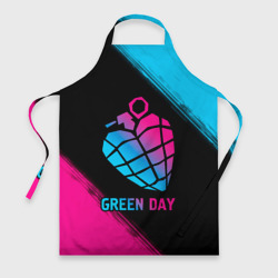 Фартук 3D Green Day - neon gradient