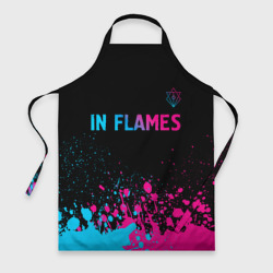 Фартук 3D In Flames - neon gradient посередине