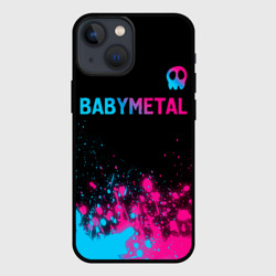 Чехол для iPhone 13 mini Babymetal - neon gradient посередине