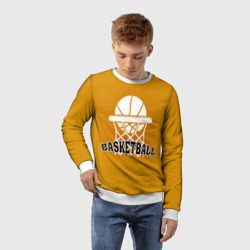 Детский свитшот 3D Basketball - кольцо и мяч - фото 2