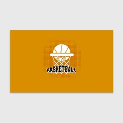 Бумага для упаковки 3D Basketball - кольцо и мяч
