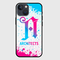 Чехол для iPhone 13 mini Architects neon gradient style