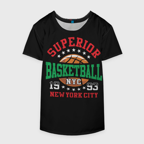 Накидка на куртку 3D Superior basketball, цвет 3D печать - фото 4