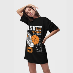 Платье-футболка 3D Basketball New York - фото 2