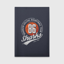 Обложка для автодокументов Basketball sharks