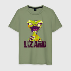 Lizard monster – Мужская футболка хлопок с принтом купить со скидкой в -20%