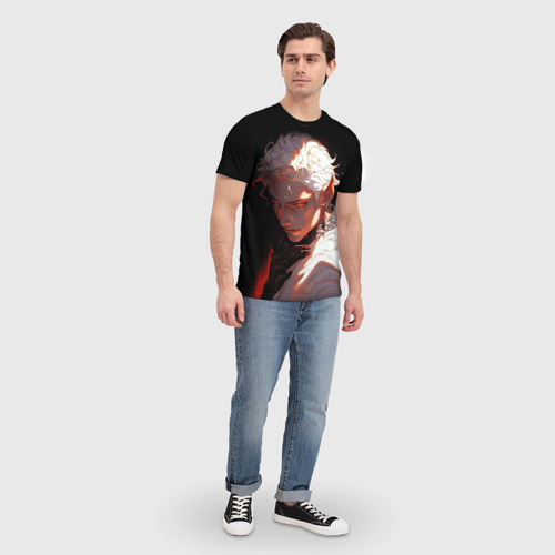 Мужская футболка 3D Астарион из балдурс гейт 3 , цвет 3D печать - фото 5