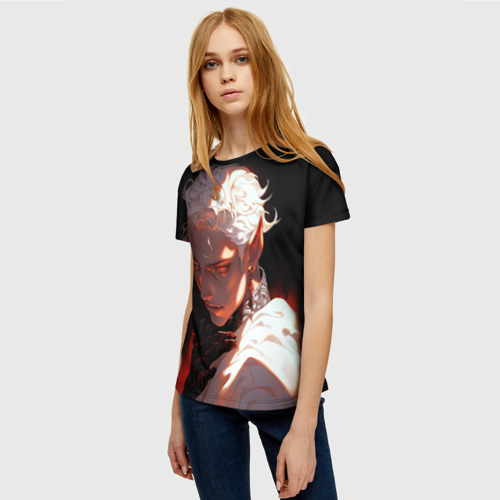 Женская футболка 3D с принтом Астарион из балдурс гейт 3, фото на моделе #1