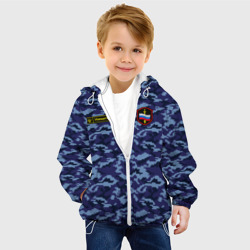 Детская куртка 3D Камуфляж синий - Никита - фото 2