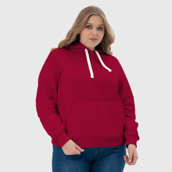 Женская толстовка хлопок Знак на спине Astarion - черный