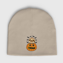 Детская шапка демисезонная Хэллоуин ленивца