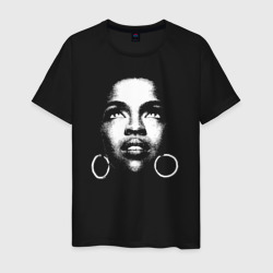 Мужская футболка хлопок Lauryn Hill
