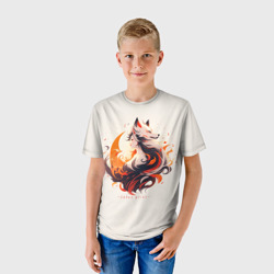 Детская футболка 3D Дева оборотень - фото 2