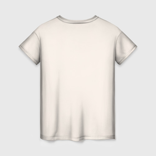 Женская футболка 3D Дева оборотень, цвет 3D печать - фото 2
