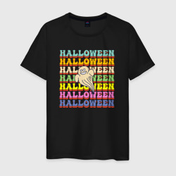 Мужская футболка хлопок Ghost halloween